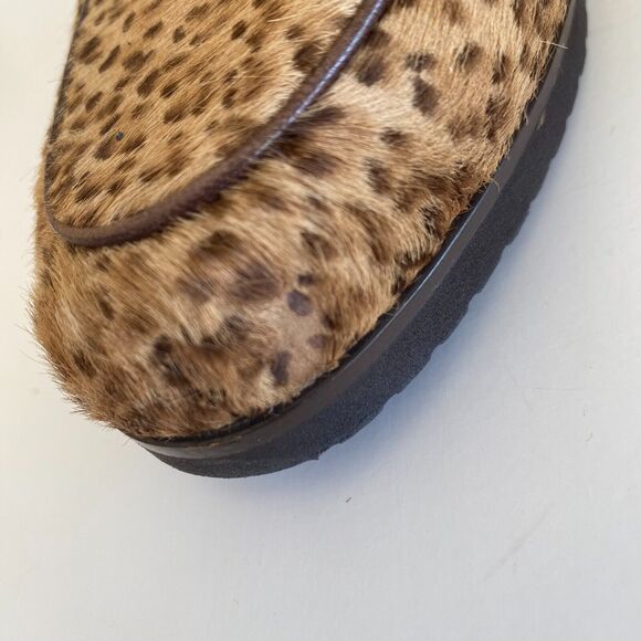 Bottega Venetta Leopard Cheetah Print Loafers Shoes Pony hair 35 EU - 5.5 US - Picture 13 of 15